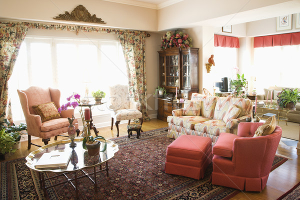 Interior shot of living room. Stock photo © iofoto