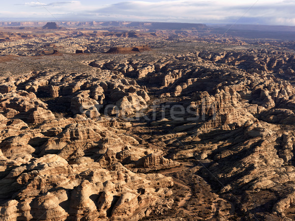 Stock photo: Rock Formations in Desert