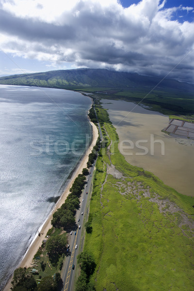 Road on Maui coast. Stock photo © iofoto