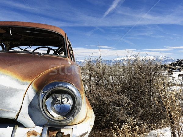 Abandoned Car Stock photo © iofoto