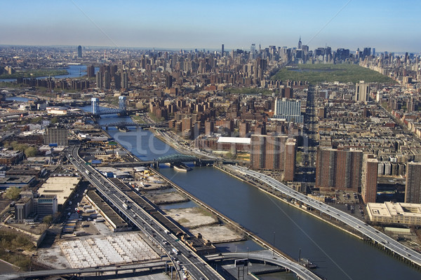 Harlem River and Bronx. Stock photo © iofoto