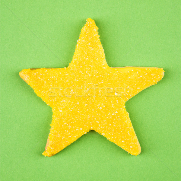 Star sugar cookie. Stock photo © iofoto