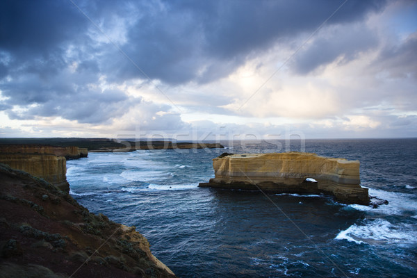 Seascape wirh rocks. Stock photo © iofoto