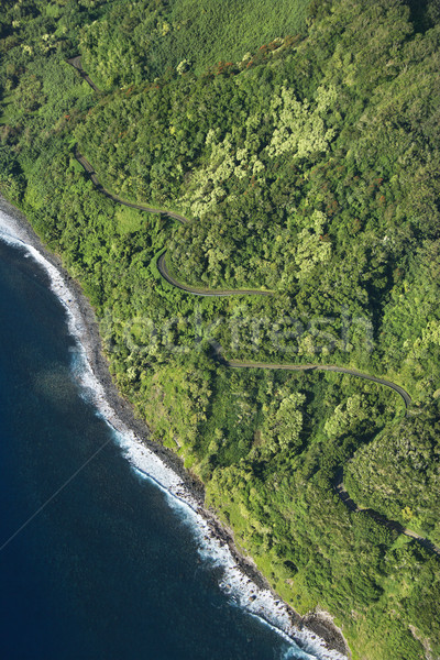 Maui coast with road. Stock photo © iofoto