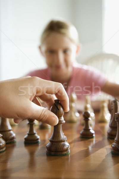 Chess game. Stock photo © iofoto