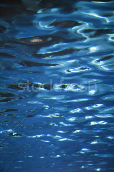 Blue rippled water. Stock photo © iofoto