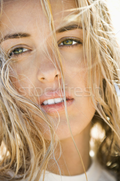 Headshot of woman. Stock photo © iofoto