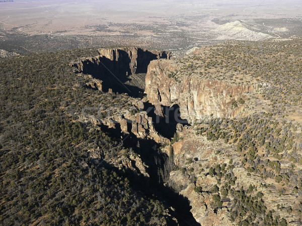 Arizona Wüste Antenne Landschaft Südwesten Natur Stock foto © iofoto