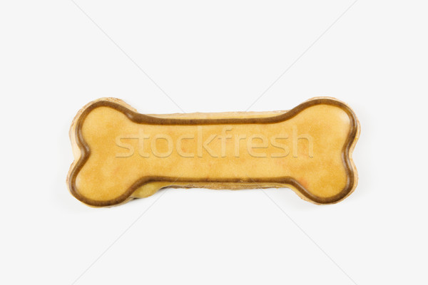Stock photo: Dog bone sugar cookie.