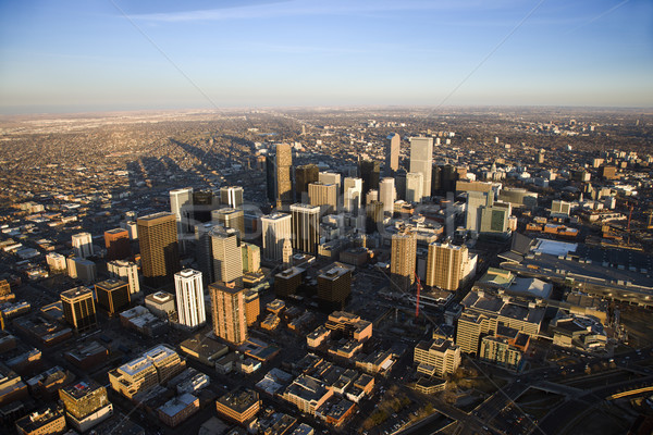 Stadtbild Colorado USA Antenne städtischen Vereinigte Staaten Stock foto © iofoto
