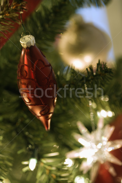 Christmas tree ornaments. Stock photo © iofoto