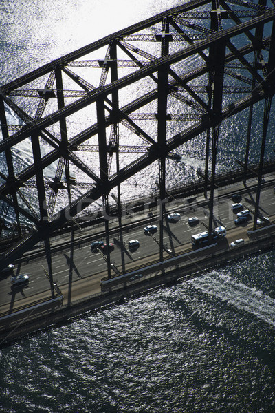 シドニー 港 橋 詳細 オーストラリア ストックフォト © iofoto