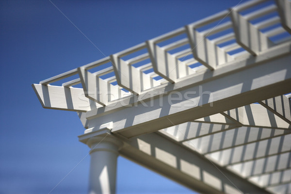 Weiß außerhalb Deck Stock foto © iofoto