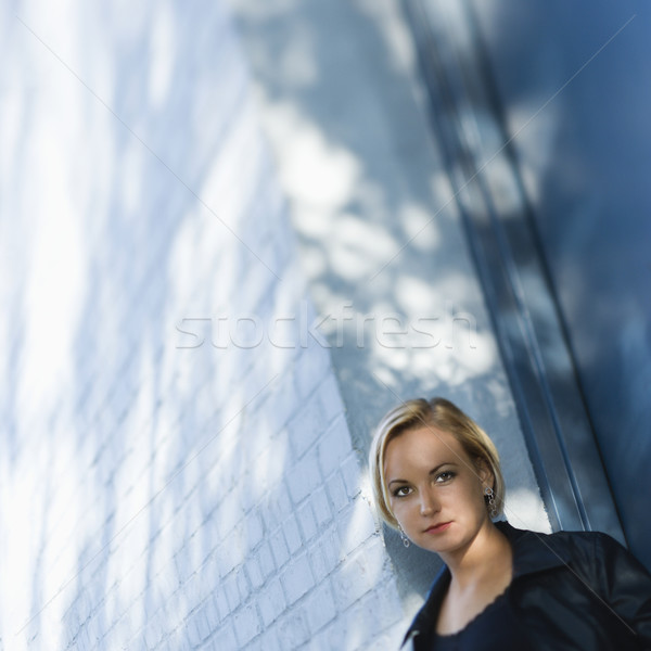 Blonde woman. Stock photo © iofoto