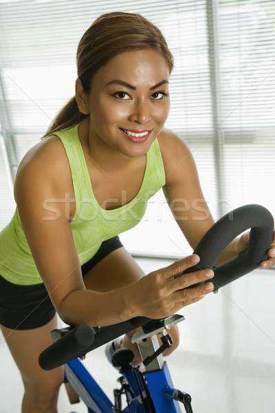 Woman exercising. Stock photo © iofoto