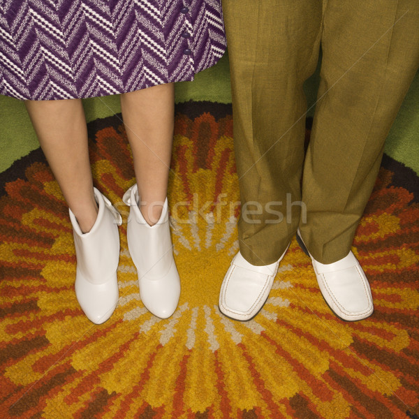 Paren benen permanente kaukasisch mannelijke Stockfoto © iofoto