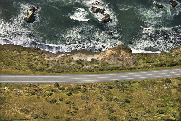 Coastal scenic highway. Stock photo © iofoto