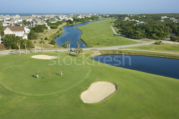 Coastal golf course. Stock photo © iofoto