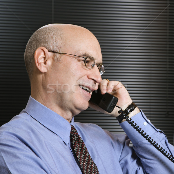 Businessman on telephone. Stock photo © iofoto
