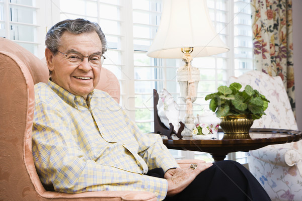 Portrait of mature man. Stock photo © iofoto
