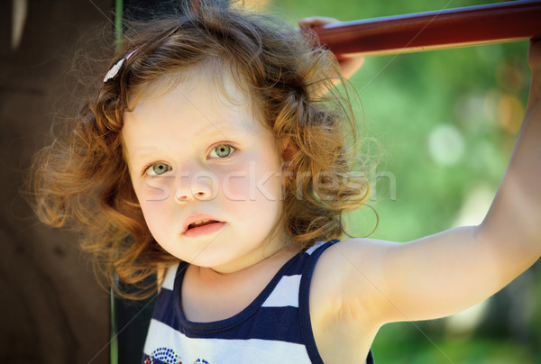 Retrato nina familia nina feliz nino Foto stock © Ionia