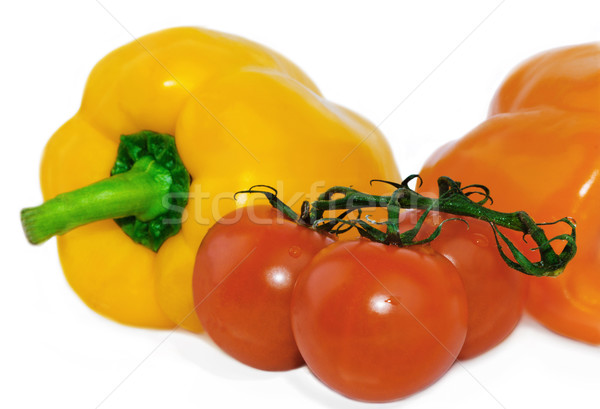 świeże warzywa biały żywności zdrowia kuchnia życia Zdjęcia stock © Ionia