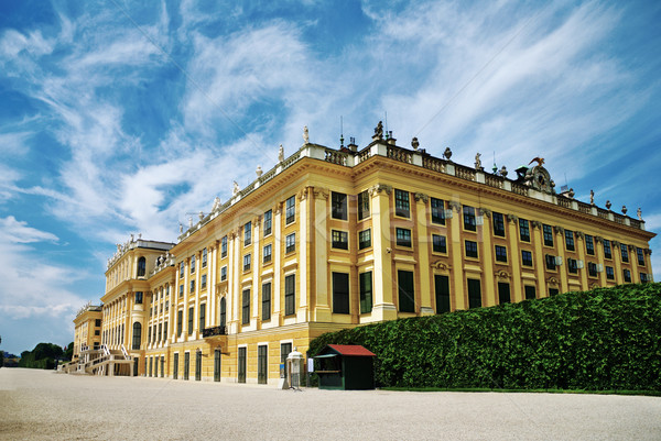 Palacio Viena Austria flor viaje castillo Foto stock © Ionia