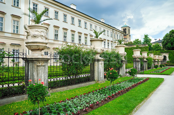 Mirabelle palace and gardens in Salzburg. Austria Stock photo © Ionia