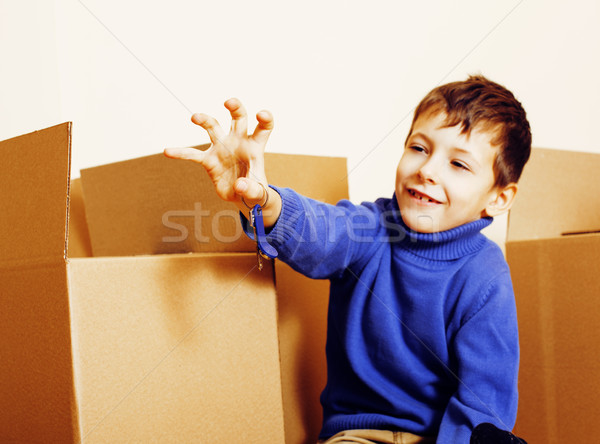 Pequeno bonitinho menino quarto vazio casa Foto stock © iordani