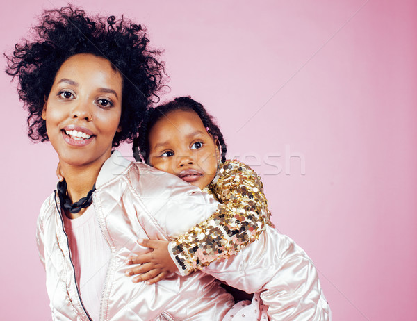 Jóvenes bastante madre pequeño cute hija Foto stock © iordani