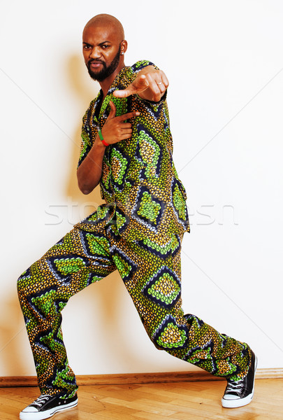 Сток-фото: портрет · молодые · красивый · африканских · человека
