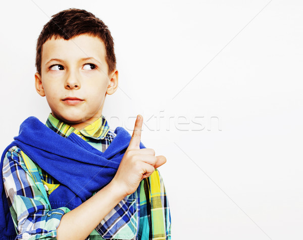 Jonge mooie weinig cute jongen kid Stockfoto © iordani