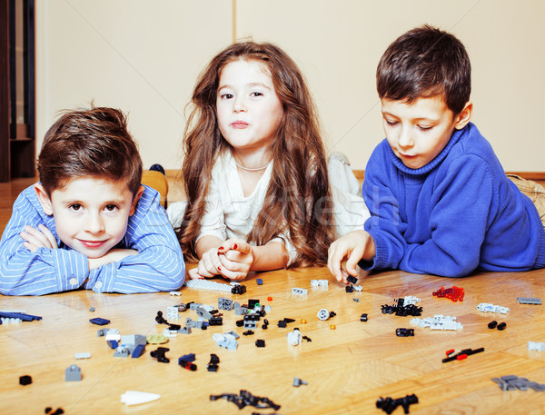 面白い かわいい 子供 演奏 レゴ ホーム ストックフォト © iordani