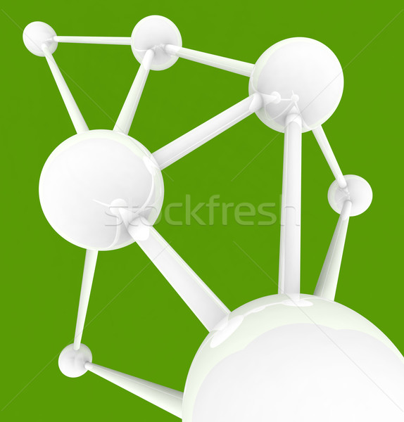 Intercommunication - Connected Spheres Stock photo © iqoncept