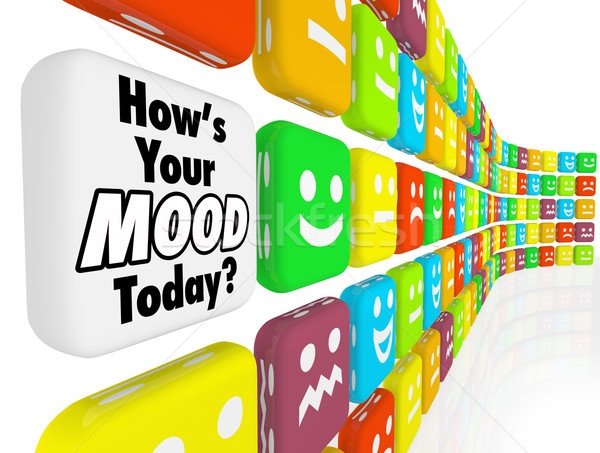 How is Your Mood Emotions Feelings Indicator Stock photo © iqoncept