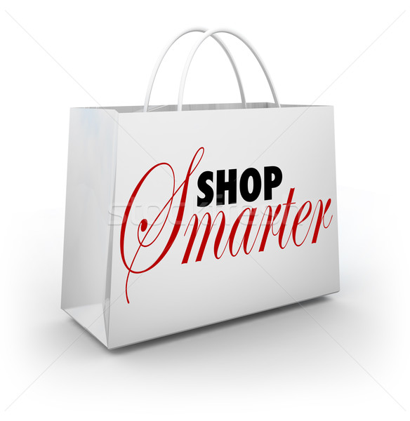 Shop Smarter Find Deals Discounts Sale Prices Bag Stock photo © iqoncept
