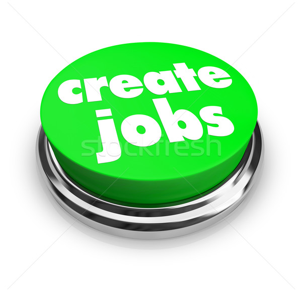 Create Jobs Button Stock photo © iqoncept