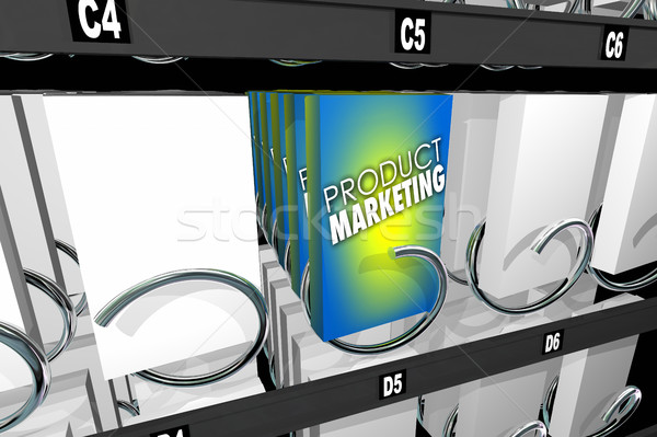 Product Marketing Vending Snack Machine Advertise 3d Illustratio Stock photo © iqoncept