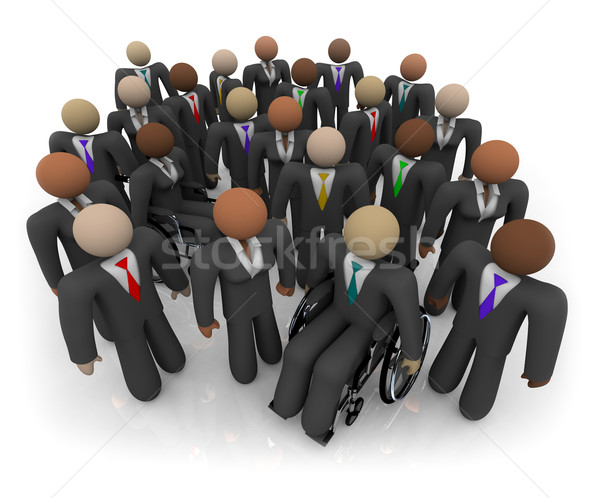 Diverse Group of Business People Stock photo © iqoncept