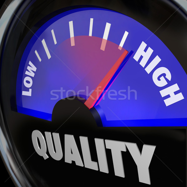 Quality Fuel Gauge Low Improving to High Increase Stock photo © iqoncept