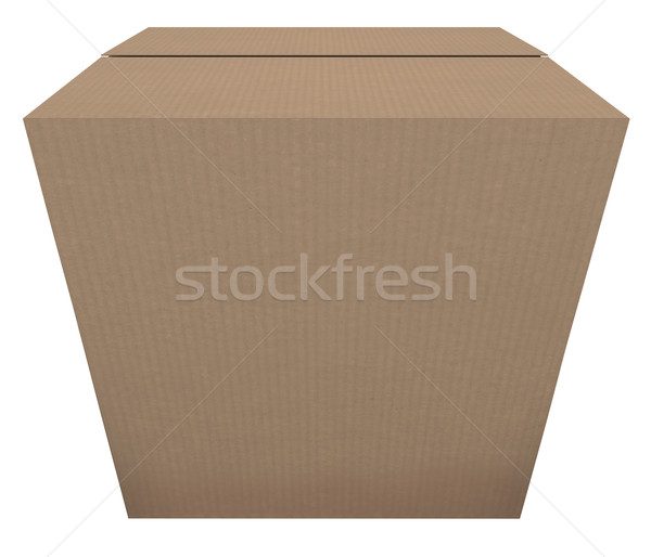 Kész hajó kartondoboz csomag rendelés stock Stock fotó © iqoncept