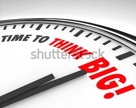 Time to Be Happy - Clock Stock photo © iqoncept