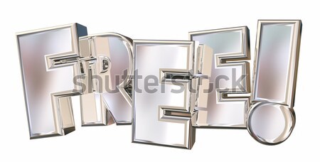 Help Assistance Support Emergency Service Word 3d Illustration Stock photo © iqoncept