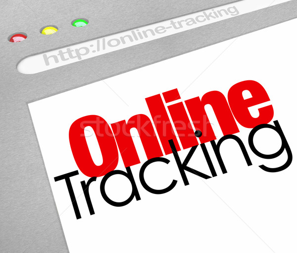 Online Tracking Website Online Internet Order Searching Stock photo © iqoncept