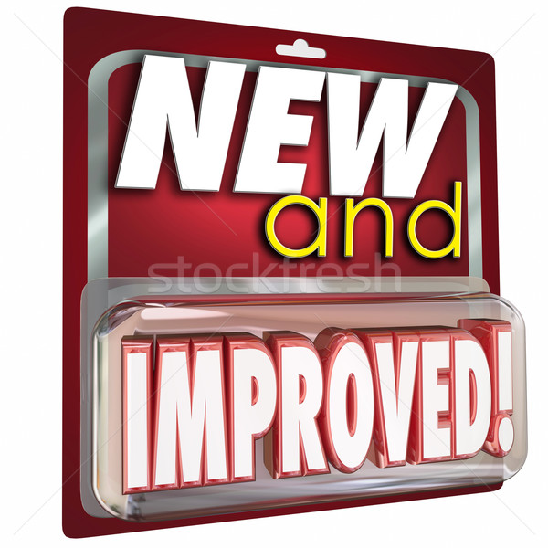 New and Improved Product Package Better Latest Update  Stock photo © iqoncept