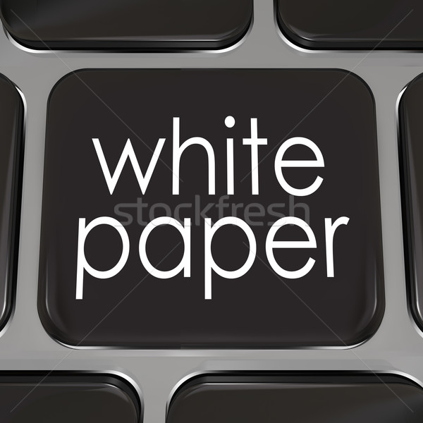White Paper Download Online Information Advice Case Study Stock photo © iqoncept