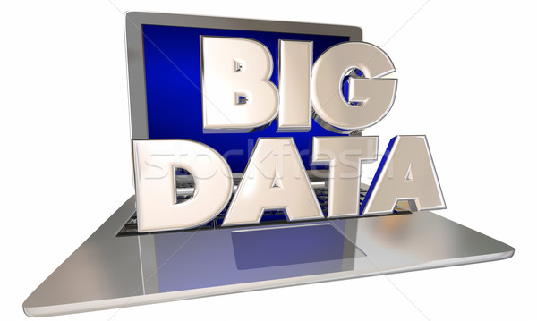 Mare date companie industrie client informaţii Imagine de stoc © iqoncept