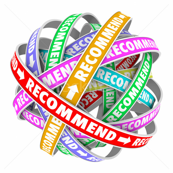 Recommend Connected Feedback Loop Endorse Business Products Stock photo © iqoncept