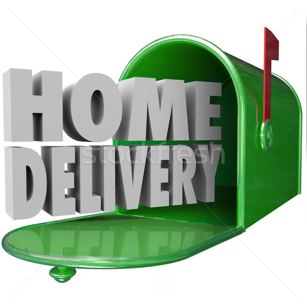 Home Delivery Special Shipping Service Straight to Your House Stock photo © iqoncept