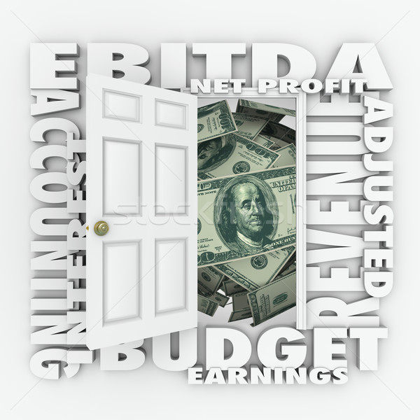 EBITDA Accounting Budget Reporting Statement Investment Profit Stock photo © iqoncept